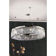 Lustra moderna cristal cromata 12xE14/40W, Ring LU 2408/12/110 Chrom Orion
